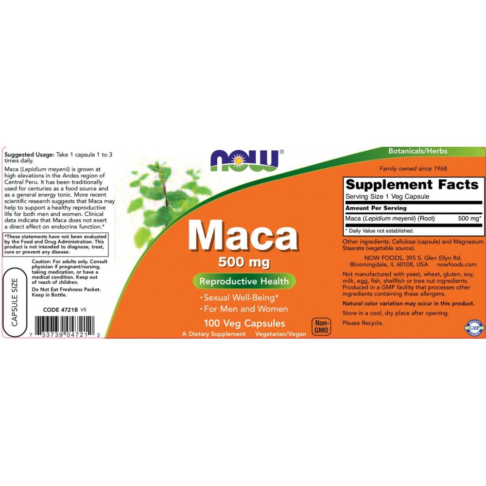 Maca 500 mg - Мака