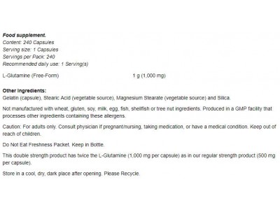 L-Glutamine 1000 mg