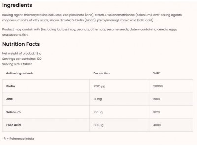 Biotin Plus 2500 mcg