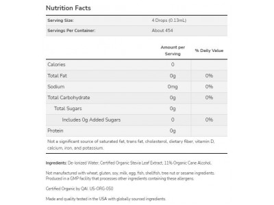 Better Stevia® Liquid | Organic
