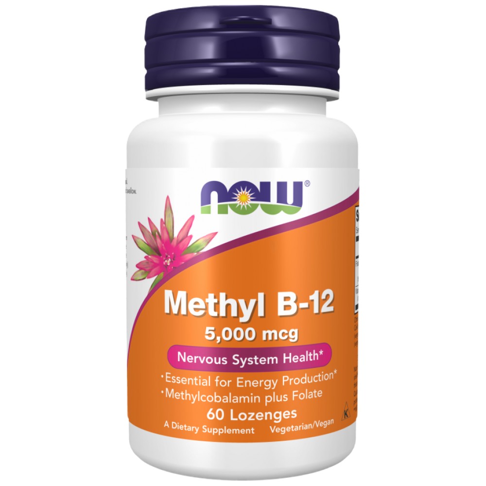 Methyl B-12 5000 mcg | with Folic Acid Quatrefolic® - Витамин Б