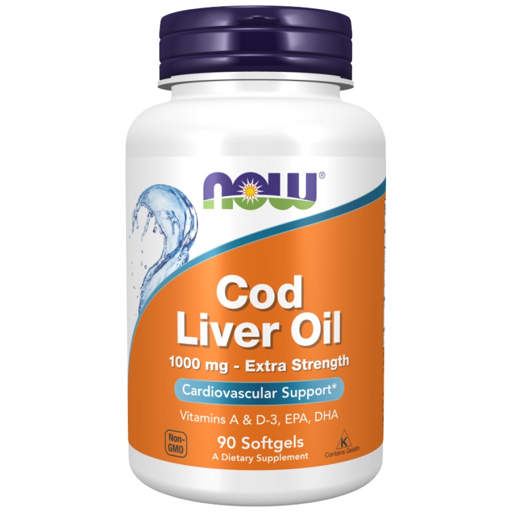 Cod Liver Oil 1000 mg - Омега 3 - Рибено Масло