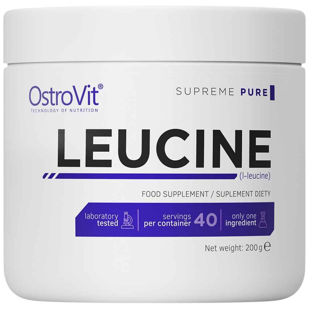 Leucine Powder Неовкусен - Левцин