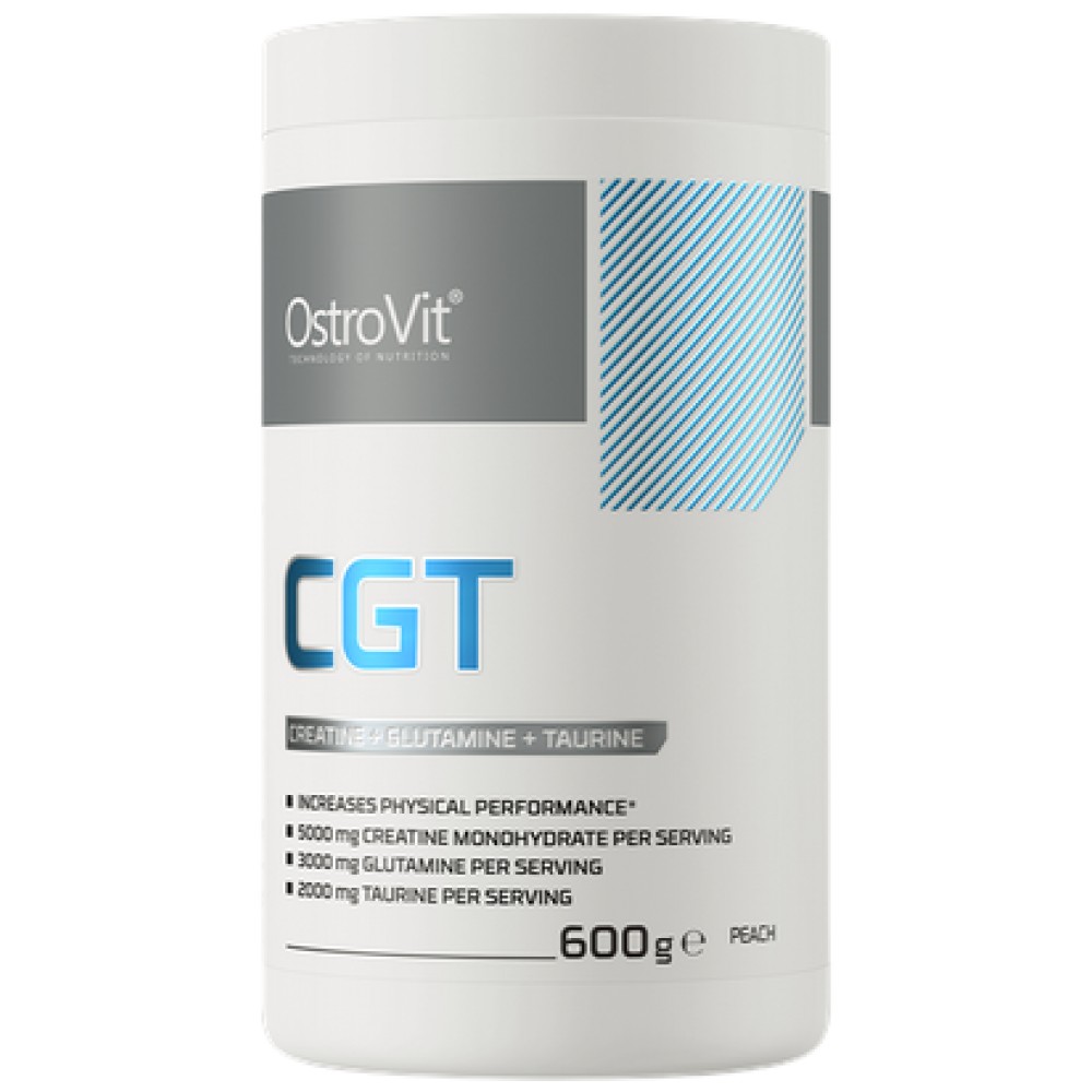 CGT Powder / Creatine + Glutamine + Taurine Праскова - Креатин