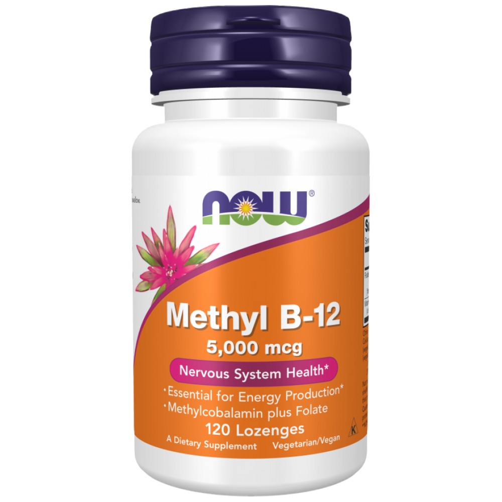 Methyl B-12 5000 mcg | with Folic Acid Quatrefolic® - Витамин Б
