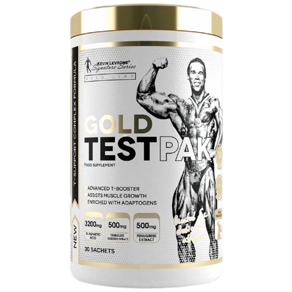 Gold Test Pak | with DAA, Fenugreek & Tribulus - Тестостеронови Бустери