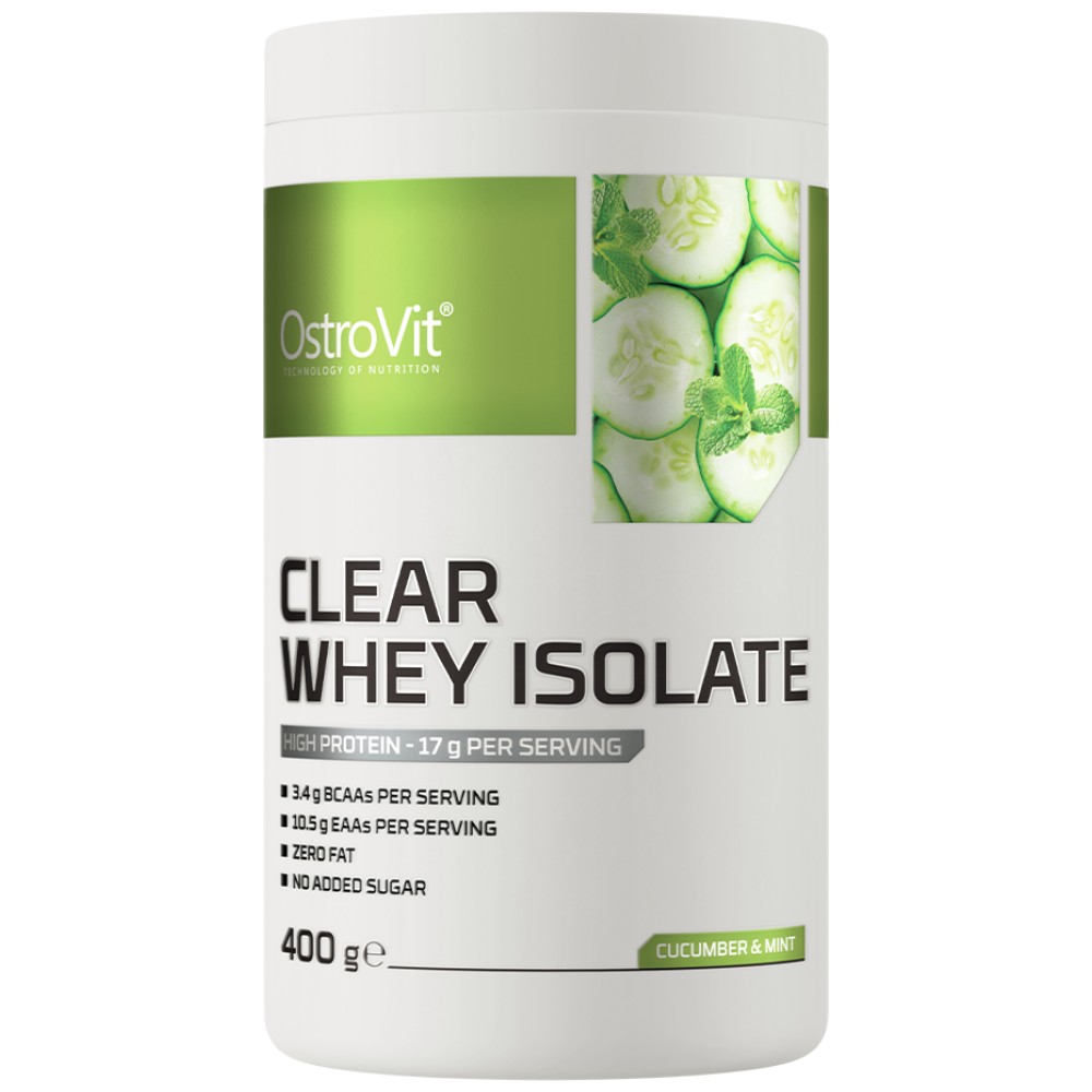 Clear Whey Isolate | 84% Whey Protein Isolate ~ Zero Fat & Carbs Краставица и мента - Суроватъчен протеин