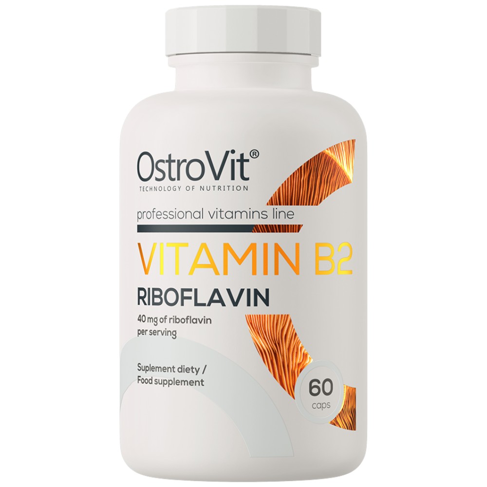 Vitamin B2 Riboflavin 40 mg - Витамин Б