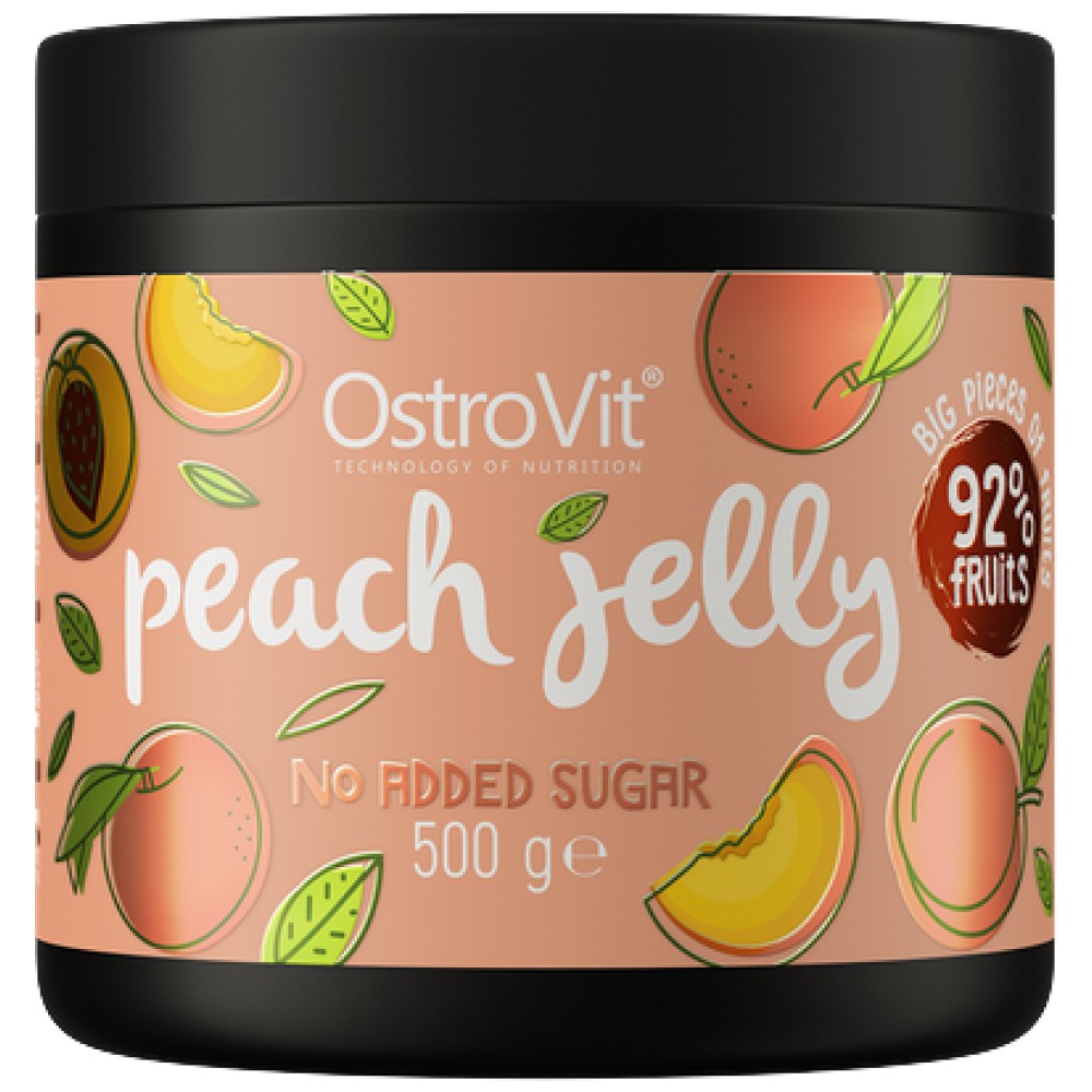 Peach Jelly | 92% Real Fruits ~ No Added Sugar - Сиропи и сладка