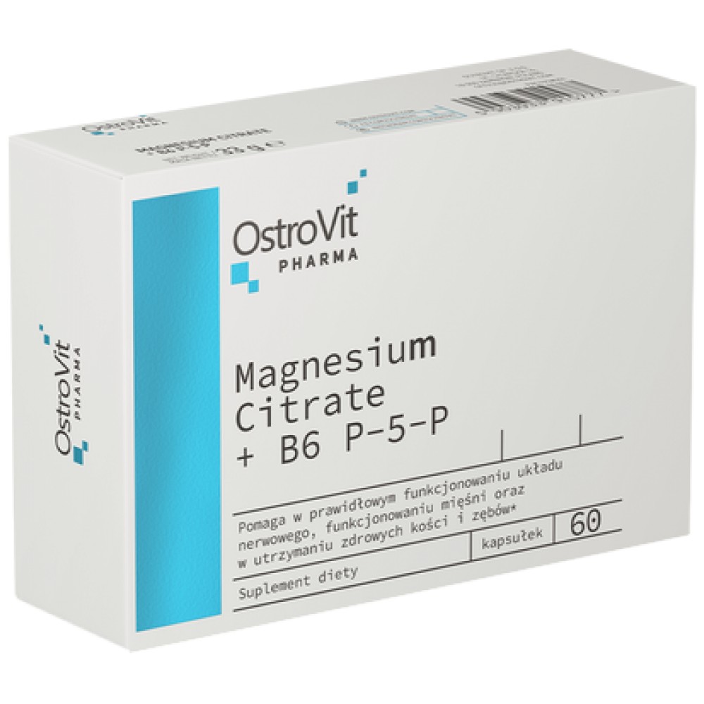 Magnesium Citrate + B6 P-5-P Blisters - Магнезий