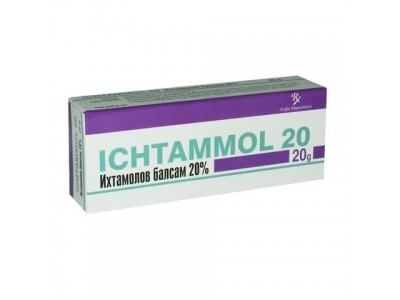 ИХТАМОЛ УНГВ. 20% 20ГР