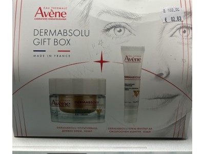 AVENE PROMO DERMABSOLU уплътняващ дневен крем 50ml + DERMABSOLU крем филър за околоочния контур 15ml